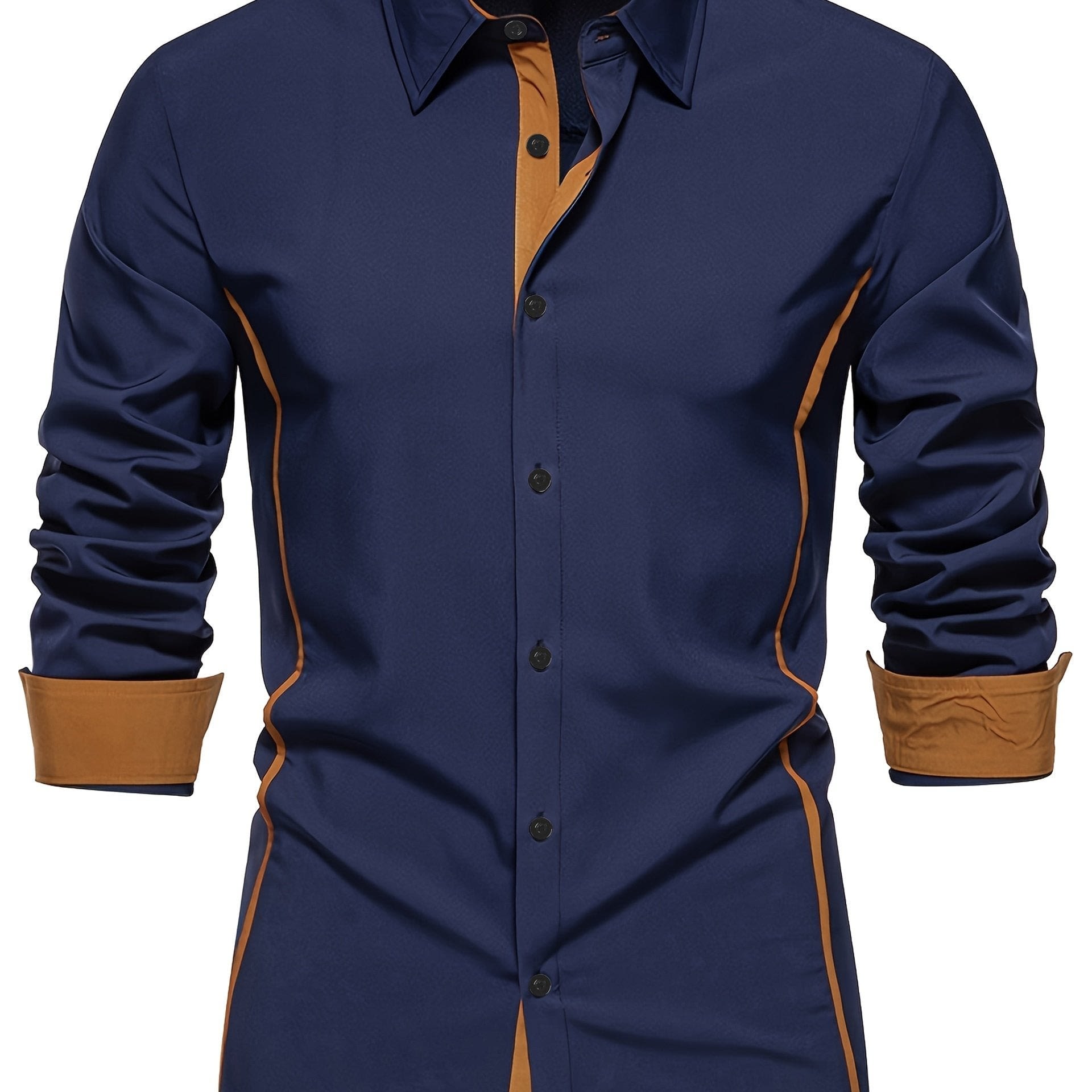 Grover Contrast Trim Long Sleeve Shirt_20