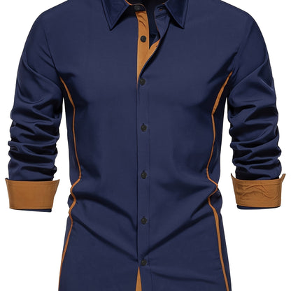 Grover Contrast Trim Long Sleeve Shirt_20