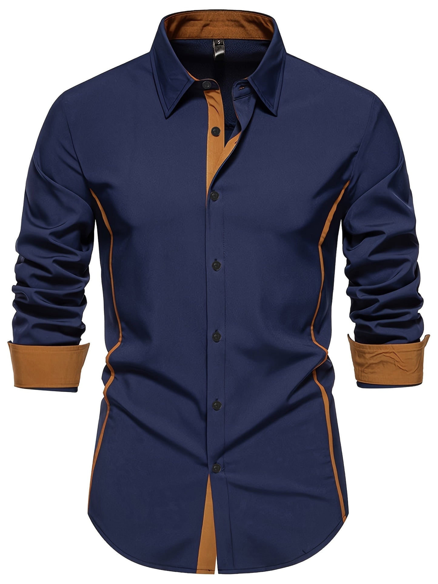Grover Contrast Trim Long Sleeve Shirt_21
