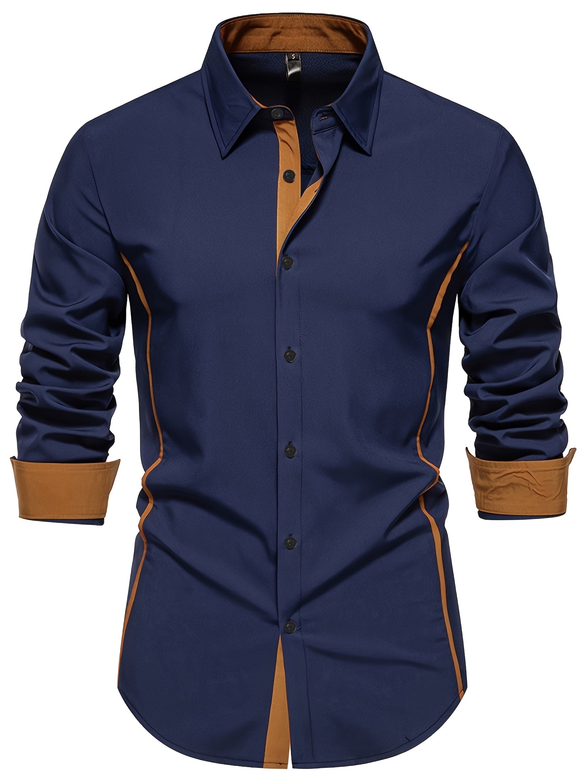Grover Contrast Trim Long Sleeve Shirt_21