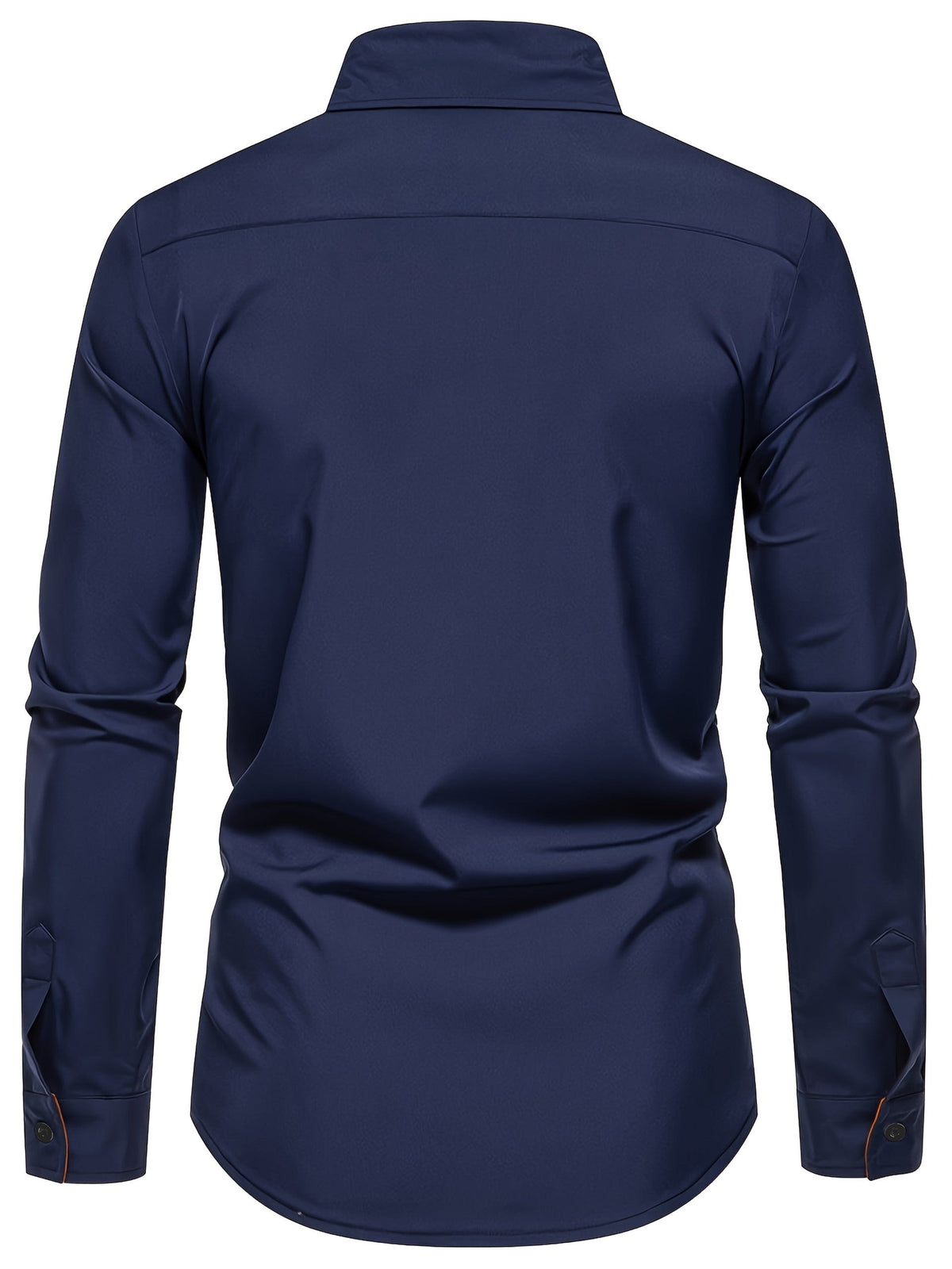 Grover Contrast Trim Long Sleeve Shirt