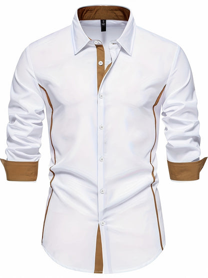 Grover Contrast Trim Long Sleeve Shirt_7