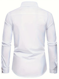 Grover Contrast Trim Long Sleeve Shirt