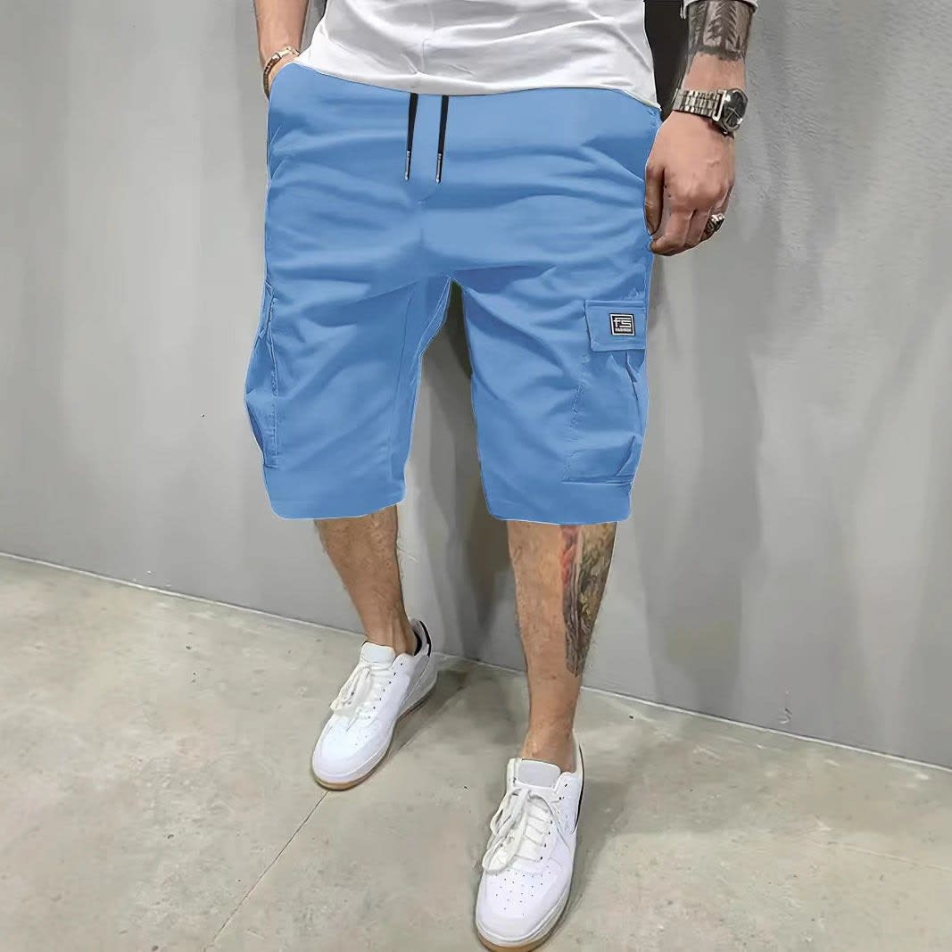Bexley Drawstring Waist Cargo Shorts