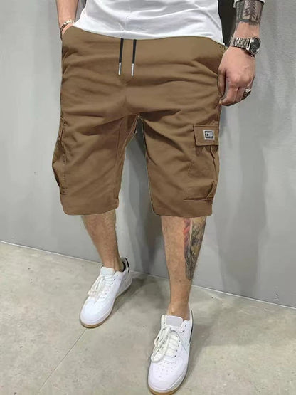 Bexley Drawstring Waist Cargo Shorts_8