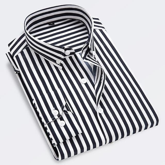 Harris Bengal Stripe Button Down Shirt_2