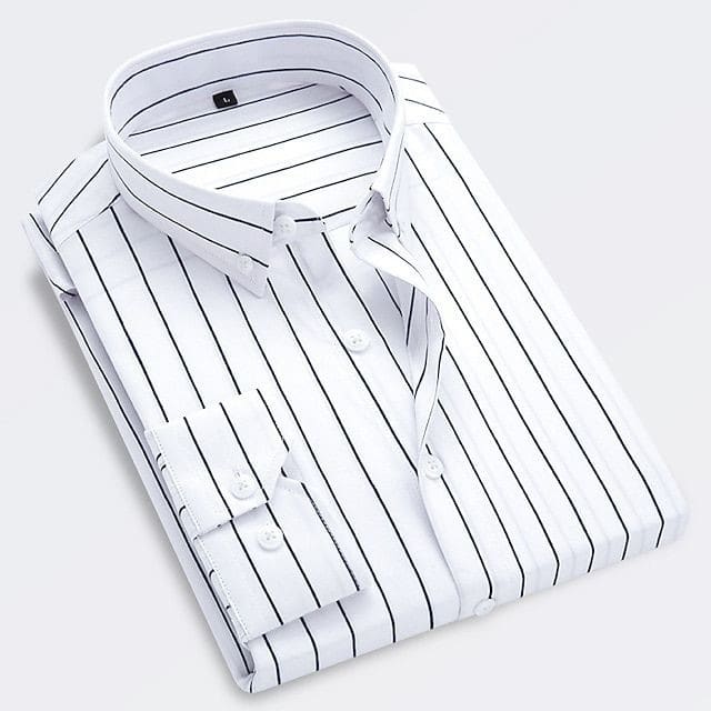 Harris Bengal Stripe Button Down Shirt_3