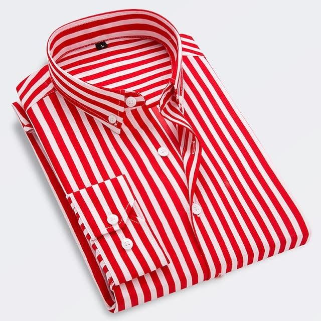 Harris Bengal Stripe Button Down Shirt_4