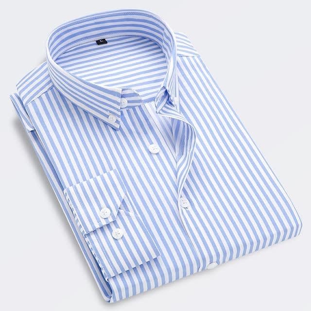 Harris Bengal Stripe Button Down Shirt_5