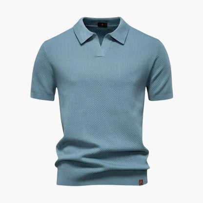 Chandler V Neck Breathable Polo_1