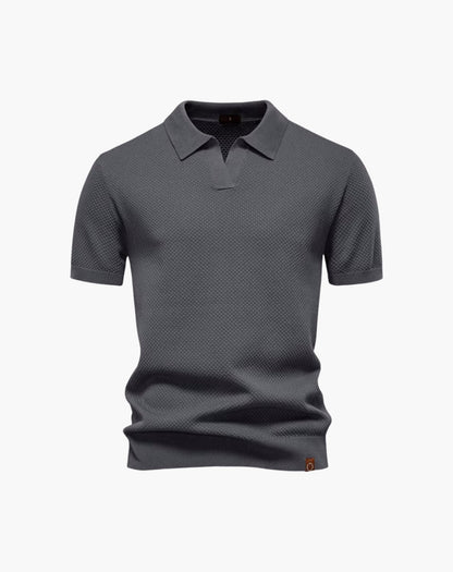 Chandler V Neck Breathable Polo_10