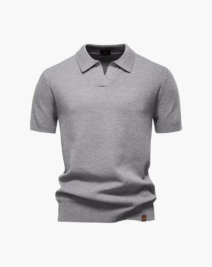 Chandler V Neck Breathable Polo_12