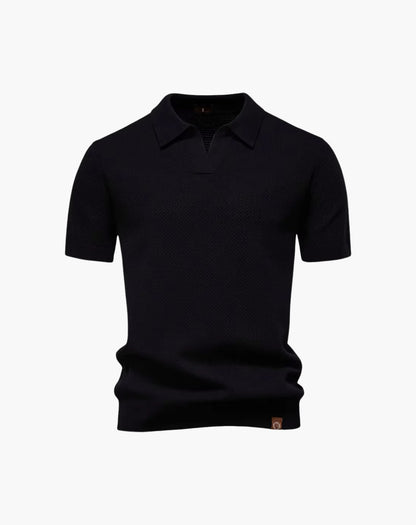 Chandler V Neck Breathable Polo_6