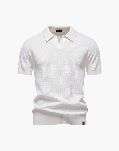 Chandler V Neck Breathable Polo_8