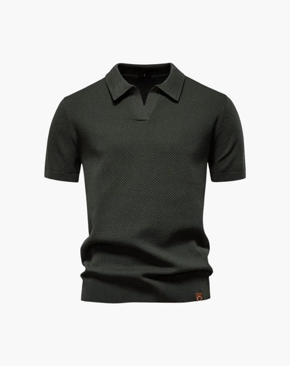 Chandler V Neck Breathable Polo_9