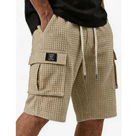 Osborne Waffle Texture Cargo Shorts