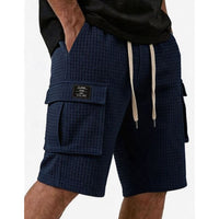Osborne Waffle Texture Cargo Shorts