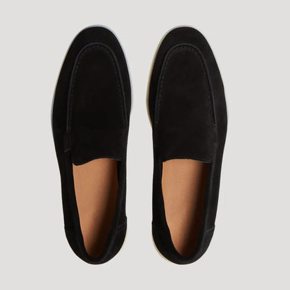 Barry Suede Slip On Loafers_3