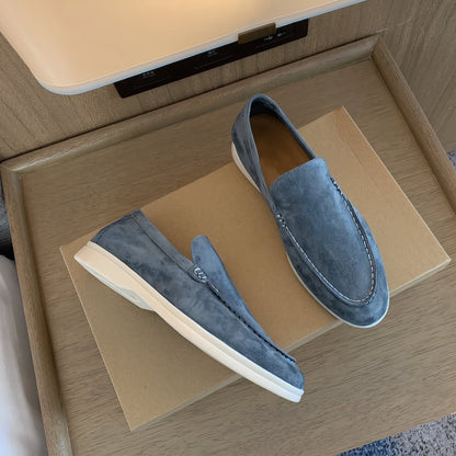 Barry Suede Slip On Loafers_7
