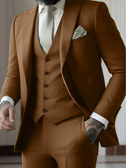 Malcolm Peak Lapel Three Piece Suit_8