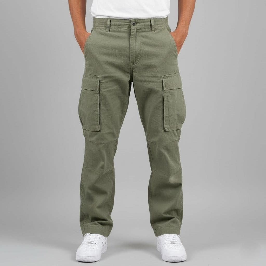 Paxton Relaxed Straight Leg Cargo Pants_5