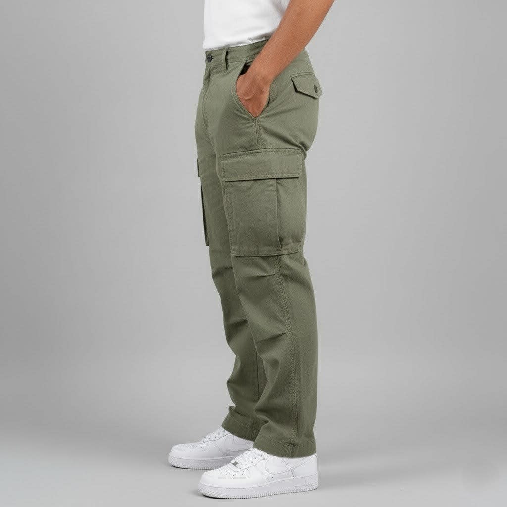 Paxton Relaxed Straight Leg Cargo Pants_6