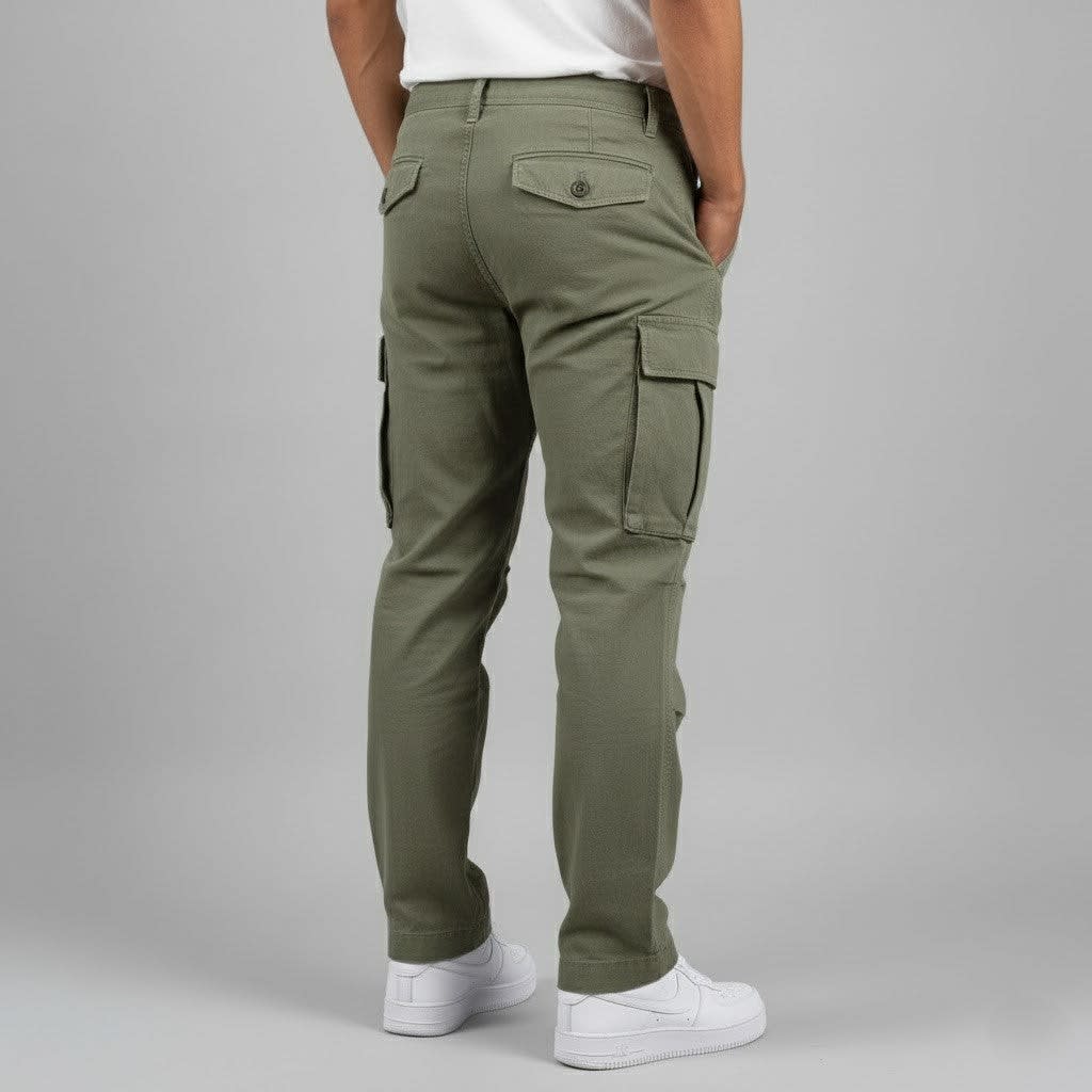 Paxton Relaxed Straight Leg Cargo Pants_7