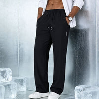 Houston Drawstring Waist Wide Leg Trousers