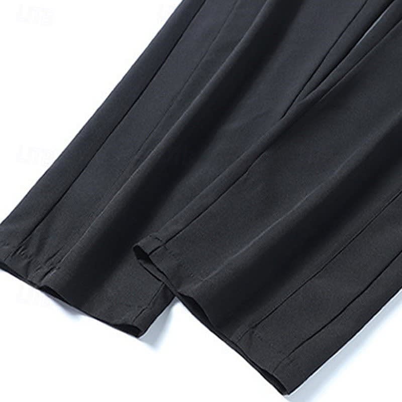 Houston Drawstring Waist Wide Leg Trousers