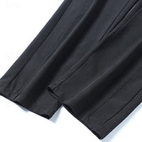 Houston Drawstring Waist Wide Leg Trousers