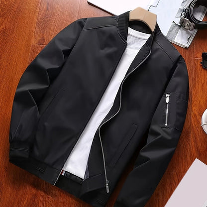 Halford Lightweight Zip Up Bomber Jacket_1