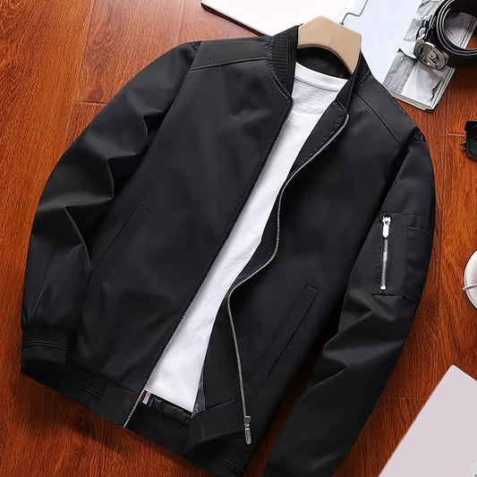 Halford Lightweight Zip Up Bomber Jacket_1