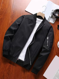 Halford Lightweight Zip Up Bomber Jacket