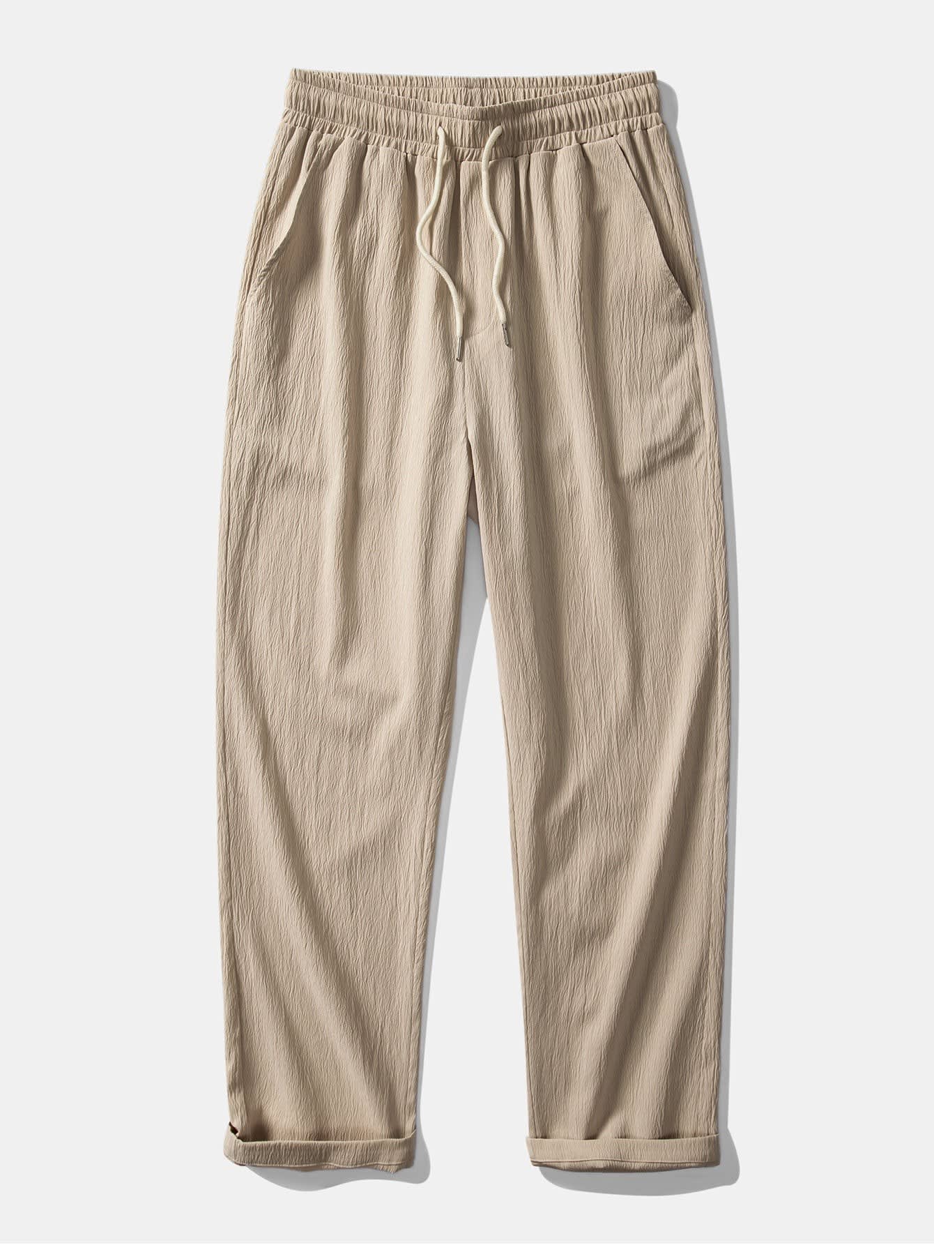 Griffin Textured Camp Collar Shirt and Trouser Set_11