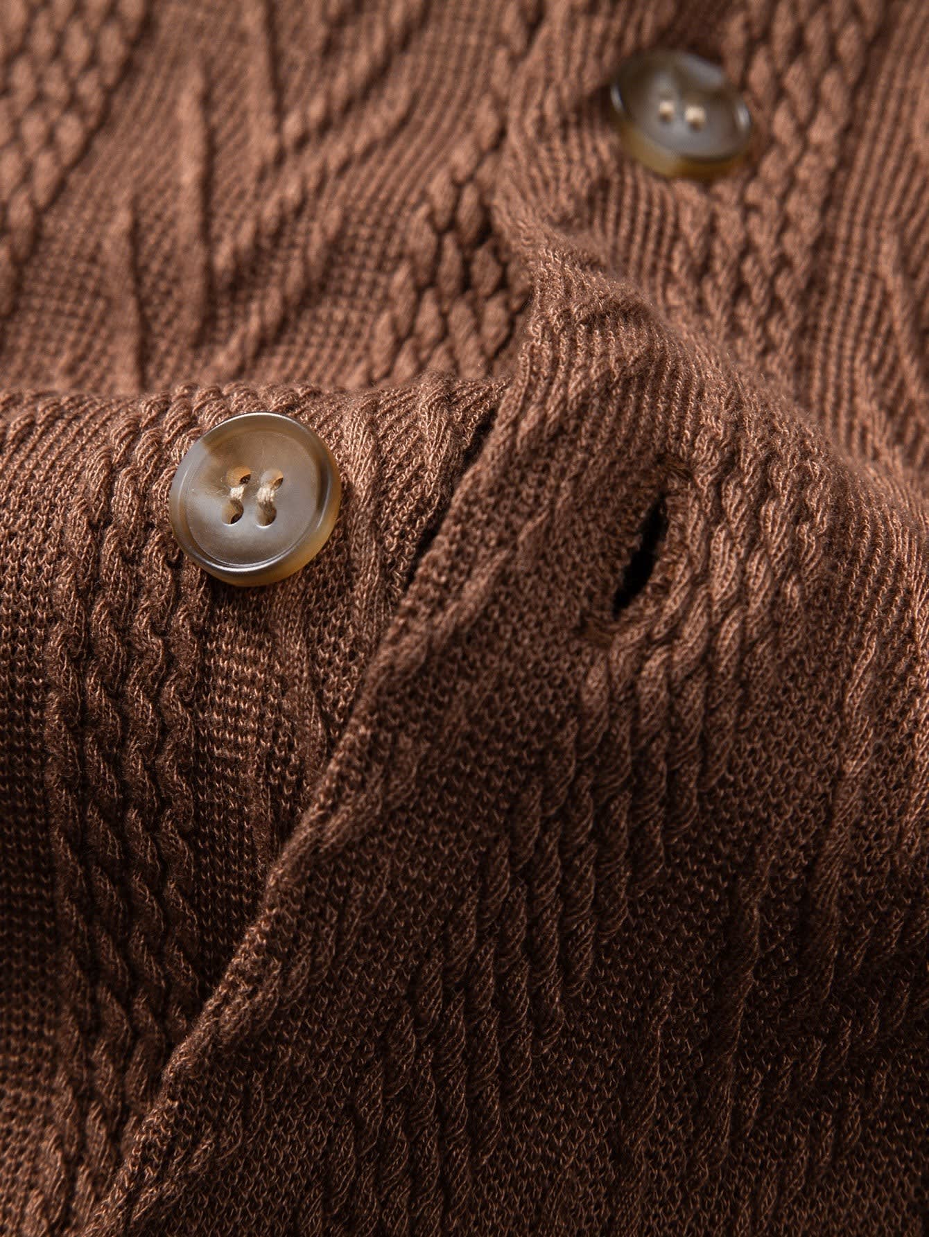 Griffin Textured Camp Collar Shirt and Trouser Set_16