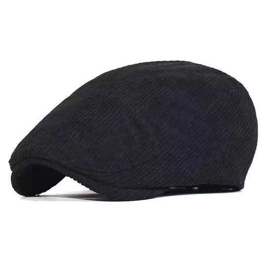 Roarke Fine Wale Corduroy Flat Cap_1