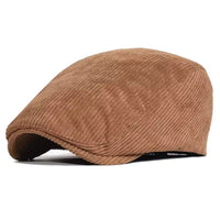 Roarke Fine Wale Corduroy Flat Cap