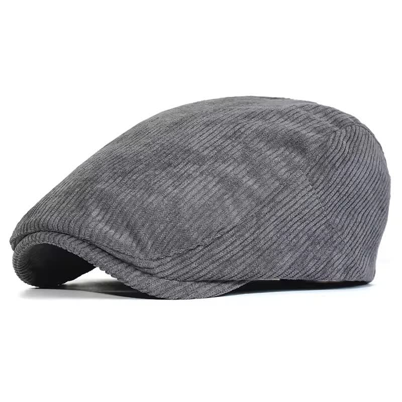 Roarke Fine Wale Corduroy Flat Cap