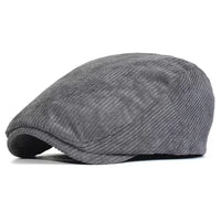 Roarke Fine Wale Corduroy Flat Cap