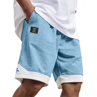 Rocco Contrast Hem Drawstring Shorts