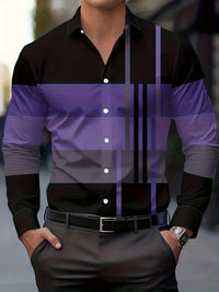 Payton Large Check Long Sleeve Shirt