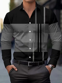 Payton Large Check Long Sleeve Shirt