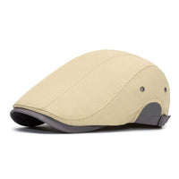 Ronan Lightweight Ribbed Flat Cap