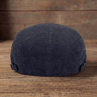 Ronan Lightweight Ribbed Flat Cap