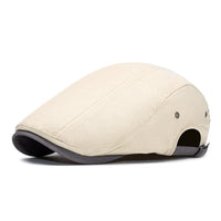 Ronan Lightweight Ribbed Flat Cap