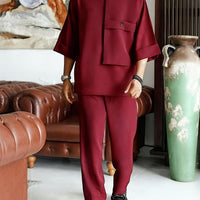 Mostyn Oversized Shirt and Trousers Set