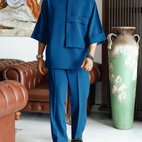 Mostyn Oversized Shirt and Trousers Set