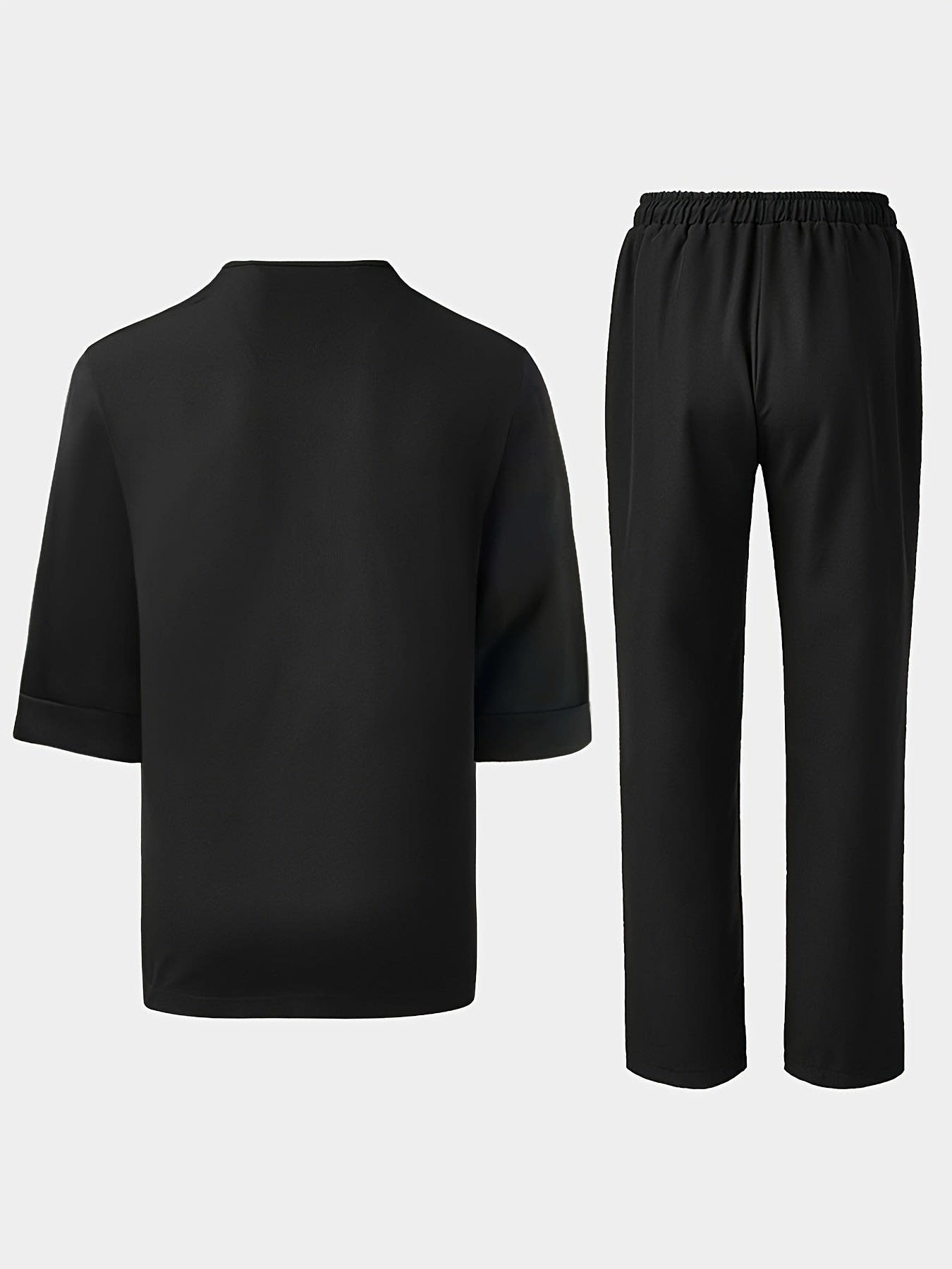 Mostyn Oversized Shirt and Trousers Set_7