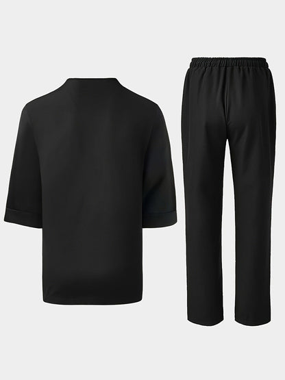 Mostyn Oversized Shirt and Trousers Set_7