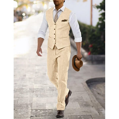 Galvin Tailored Waistcoat And Trousers Set_1